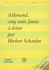 Allemand, Cinq Cents Fautes A Eviter