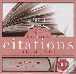 Capa do artigo Almaniak Les Plus Belles Citations Du Monde 2