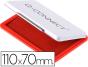Almofada para Carimbo Q-Connect 110x70 mm Vermelho - Preview