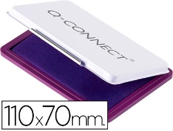 Capa do artigo Almofada para carimbo q-connect 110x70 mm violeta