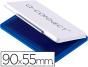 Almofada para carimbo q-connect 90x55 mm azul - Preview
