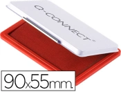 Capa do artigo Almofada para carimbo q-connect 90x55 mm vermelho