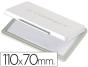 Almofada para carimbos q-connect 110x70mm neutro - Preview