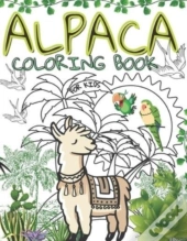 Alpaca Coloring Book For Kids