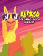 Alpaca Coloring Book For Kids - Preview