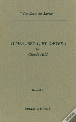 Capa do artigo Alpha, Bêta Et Caetera
