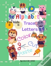 Alphabet Trace Letters Color Cut Paste