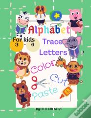 Alphabet Trace Letters Color Cut Paste