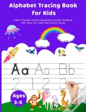 Alphabet Tracing Book  For Kids Ages 3-5