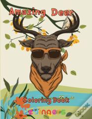 Amazing  Deer Coloring Book   Beginners