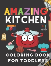 Capa do artigo Amazing Kitchen Coloring Book For Toddlers