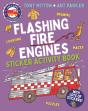 Amazing Machines Flashing Fire Engines Sticker Activity Book - Preview