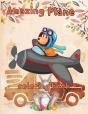 Amazing Plane Coloring Book Child - Preview