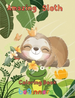 Capa do artigo Amazing Sloth Coloring Book Beginners