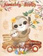 Amazing Sloth Coloring Book Boys - Preview