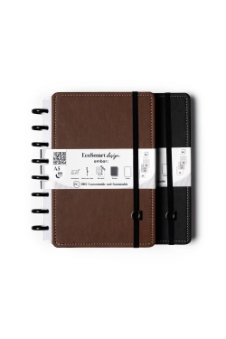 Capa do artigo AMBAR - CAD. A5 ECOSMART PU 100F - CASTANHO
