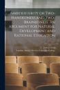 Ambidexterity Or Two-Handedness And Two-Brainedness. An Argument For Natural Development And Rational Education (Electronic Resource) - Preview