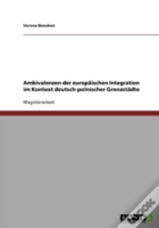Capa do artigo Ambivalenzen Der Europaischen Integration Im Kontext Deutsch-Polnischer Grenzstadte