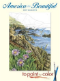 America The Beautiful To Paint Or Color - Preview
