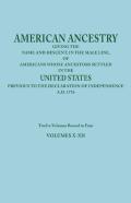 American Ancestry
