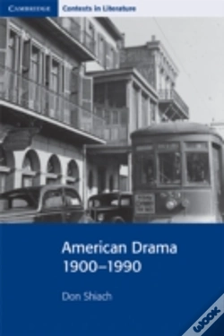 Capa do artigo American Drama 1900â€“1990
