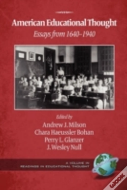 Capa do artigo American Educational Thought