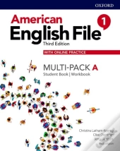 American English File: Level 1: Student Book/Workbook Multi-Pack A With Online Practice