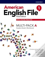 Capa do artigo American English File: Level 1: Student Book/Workbook Multi-Pack A With Online Practice