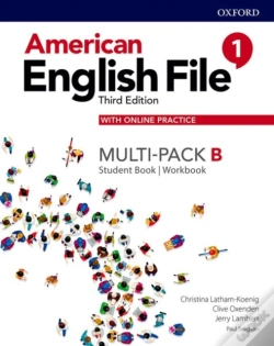 Capa do artigo American English File: Level 1: Student Book/Workbook Multi-Pack B With Online Practice