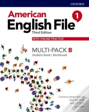 Capa do artigo American English File: Level 1: Student Book/Workbook Multi-Pack B With Online Practice