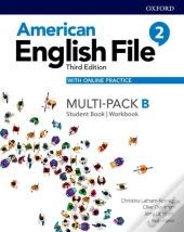 American English File: Level 2: Student Book/Workbook Multi-Pack B With Online Practice