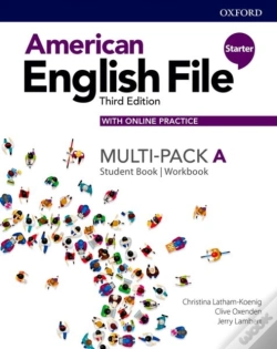 Capa do artigo American English File: Starter: Student Book/Workbook Multi-Pack A With Online Practice