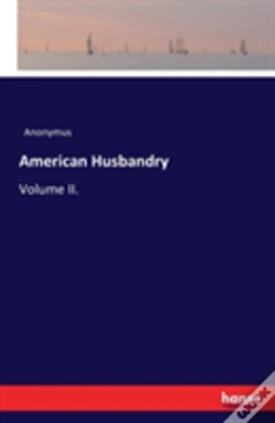 Capa do artigo American Husbandry