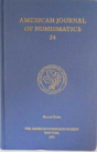 American Journal Of Numismatics 24 - Preview