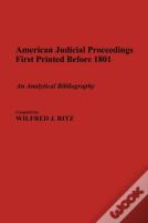 American Judicial Proceedings First Printed Before 1801