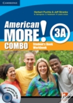 Capa do artigo American More! Level 3 Combo A With Audio Cd/Cd-Rom