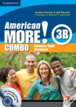 Capa do artigo American More! Level 3 Combo B With Audio Cd/Cd-Rom