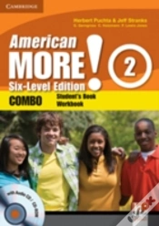 Capa do artigo American More! Six-Level Edition Level 2 Combo With Audio Cd/Cd-Rom
