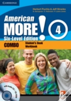 Capa do artigo American More! Six-Level Edition Level 4 Combo With Audio Cd/C-Rom