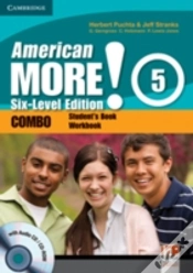 Capa do artigo American More! Six-Level Edition Level 5 Combo With Audio Cd/Cd-Rom