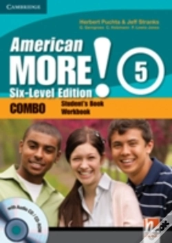 Capa do artigo American More! Six-Level Edition Level 5 Combo With Audio Cd/Cd-Rom