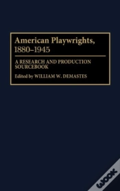 Capa do artigo American Playwrights, 1880-1945