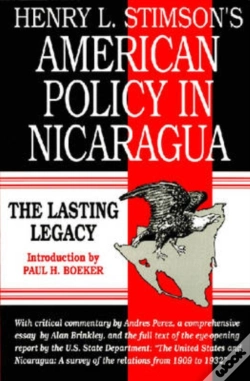 Capa do artigo American Policy In Nicaragua