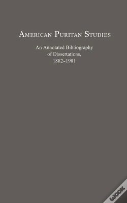 Capa do artigo American Puritan Studies
