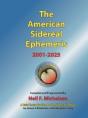 American Sidereal Ephemeris 2001-2025 - Preview