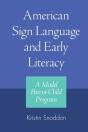 American Sign Language And Early Literacy - Preview