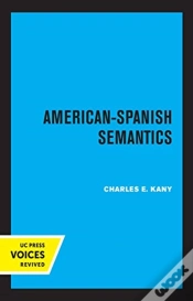 Capa do artigo American-Spanish Semantics