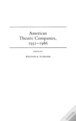 Capa do artigo American Theatre Companies, 1931-1986