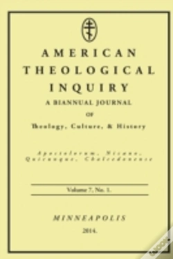 Capa do artigo American Theological Inquiry, Volume Seven, Issue One