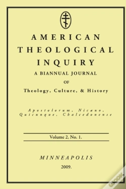 Capa do artigo American Theological Inquiry, Volume Two, Issue One